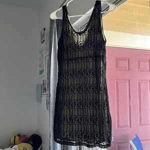 Size Large Wet Seal Lace Mini Dress